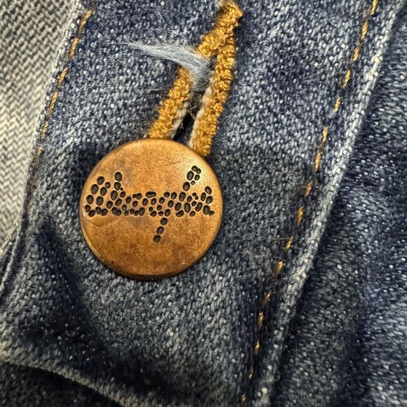 Vintage Wrangler 13MWZ Jeans Mens 40x34 Blue Cowboy Cut Original Fit Denim - Picture 6 of 10